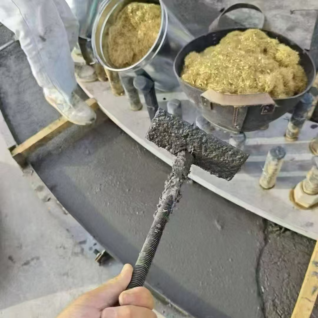 百色C120钢纤维高强无收灌浆料 轧机压缩机汽轮机发电机锻压设备底座灌浆材料